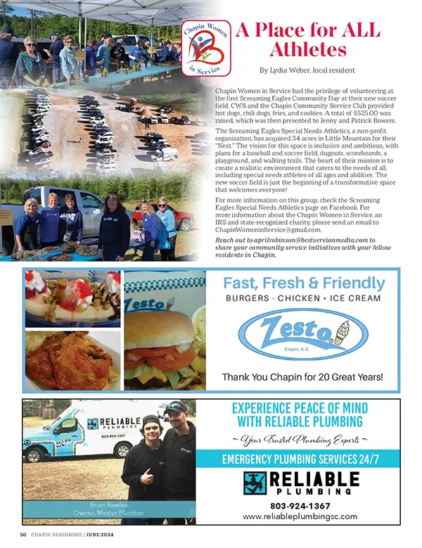Chapin Women in the News